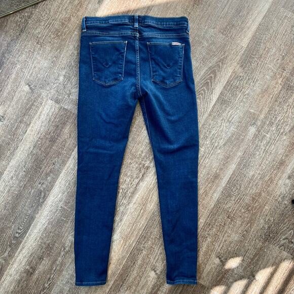 Hudson Nico Super Skinny Midrise Jeans Dark Wash - Picture 6 of 7